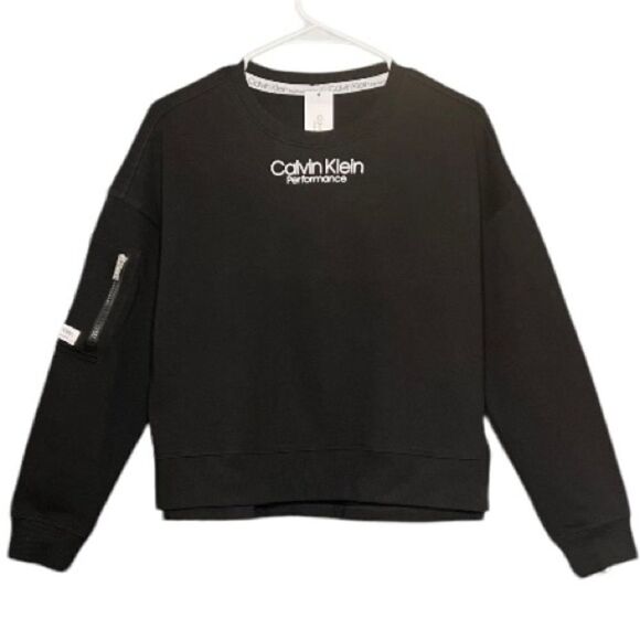 Calvin Klein Logo Sweatshirt Top M New - Picture 8 of 8